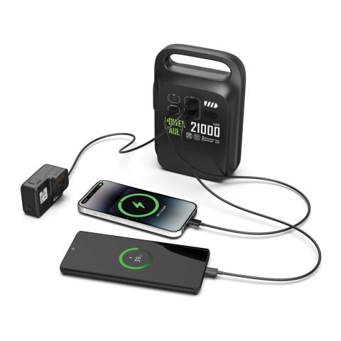 Station électrique 21000mAh en plastique RCS Power Vault noir | sans marquage | non disponible | non disponible