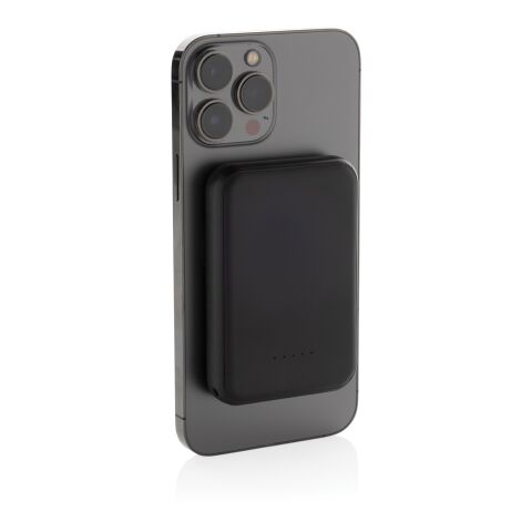 Powerbank 5000mAh et 5W en plastique recyclé RCS Stellar noir | sans marquage | non disponible | non disponible