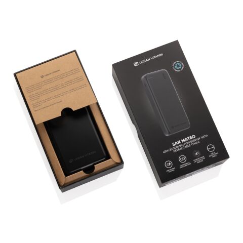 Powerbank 20.000mAh/45W Urban Vitamin San Mateo noir | sans marquage | non disponible | non disponible