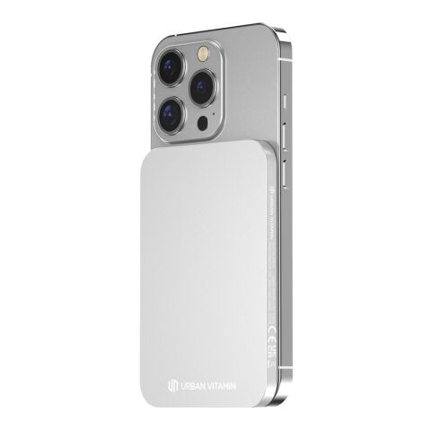 Powerbank 3000mAh en plastique/alu RCS UrbanVitamin Burbank argent | sans marquage | non disponible | non disponible