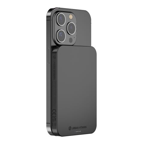 Powerbank 5000mAh en plastique/alu RCS UrbanVitamin Richmond noir | sans marquage | non disponible | non disponible