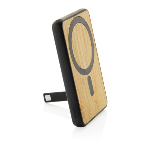 Powerbank 5000mAh et 5W en bambou et ABS RCS Zen noir | sans marquage | non disponible | non disponible