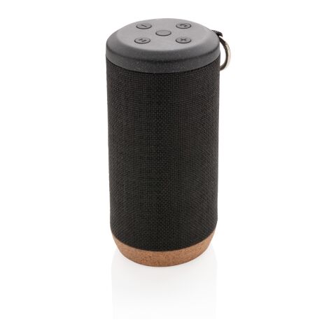 Enceinte en liège 10W Baia noir | sans marquage | non disponible | non disponible