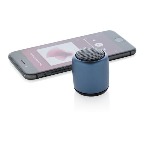 Mini enceinte sans fil en aluminium bleu | sans marquage | non disponible | non disponible