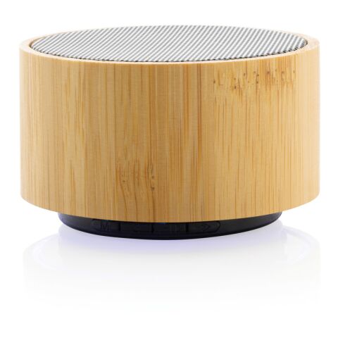 Enceinte 3W en bambou FSC® et ABS RCS noir | sans marquage | non disponible | non disponible