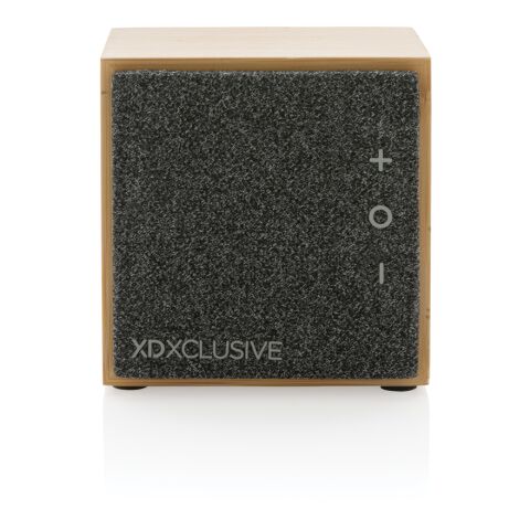 Haut-parleur sans fil 5W en bambou FSC® Wynn marron | sans marquage | non disponible | non disponible