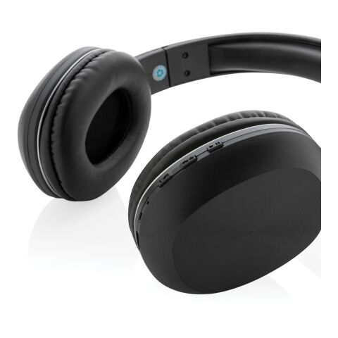 Casque sans fil JAM en plastique recyclé RCS noir | sans marquage | non disponible | non disponible