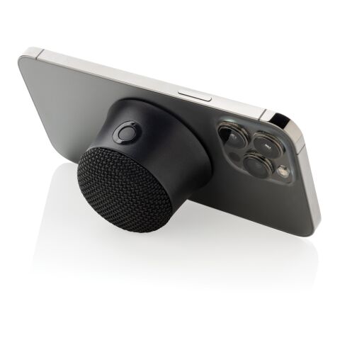 Enceinte sans fil magnétique 5W en plastique RCS Magtune noir | sans marquage | non disponible | non disponible