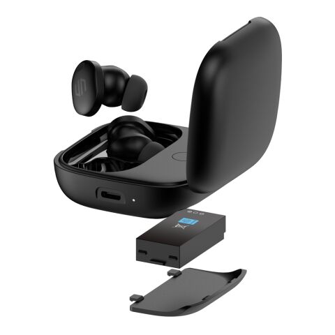 Écouteurs sans fil réparables en plastique RCS Lakewood noir | sans marquage | non disponible | non disponible