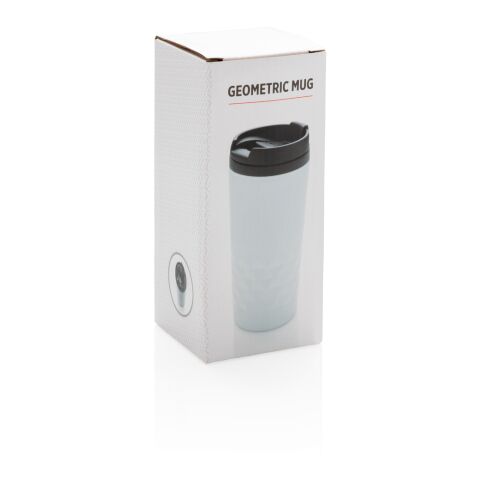 Mug géométrique blanc | sans marquage | non disponible | non disponible | non disponible