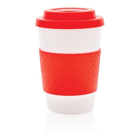 Mug en PP recyclable 270ml rouge | sans marquage | non disponible | non disponible | non disponible