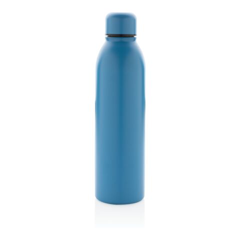 Bouteille isotherme en acier inoxydable recyclé RCS bleu | sans marquage | non disponible | non disponible