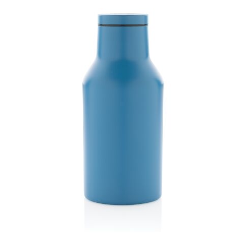 Bouteille compacte en acier inoxydable recyclé RCS bleu | sans marquage | non disponible | non disponible