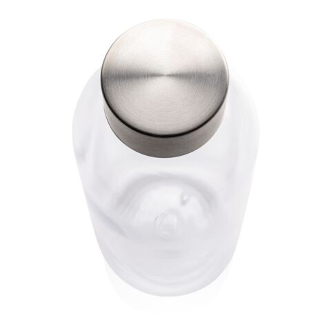 Bouteille d'eau étanche avec bouchon en métal blanc | sans marquage | non disponible | non disponible