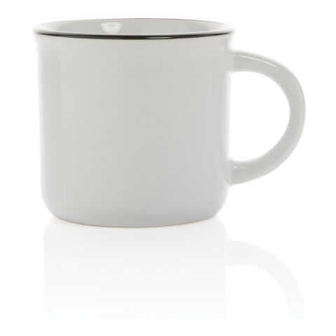 Mug céramique vintage blanc-blanc | sans marquage | non disponible | non disponible