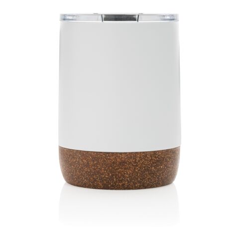 Tasse isotherme avec finition liège blanc | sans marquage | non disponible | non disponible | non disponible
