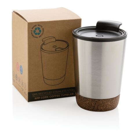 Tasse à café en liège et en acier inoxydable GRS argent | sans marquage | non disponible | non disponible