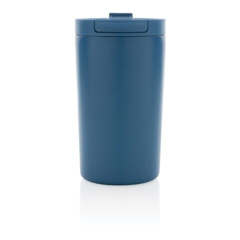 Mug 300ml isotherme et étanche en acier recyclé RCS bleu | sans marquage | non disponible | non disponible