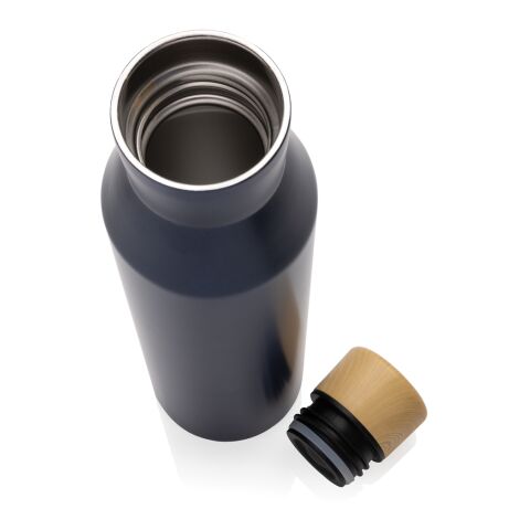 Bouteille iso en acier inoxydable recyclé certifiée RCS Gaia bleu | sans marquage | non disponible | non disponible