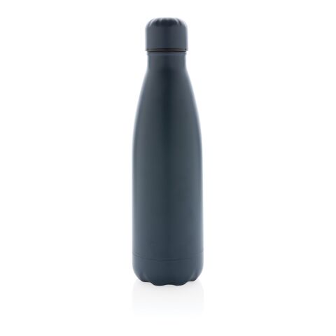 Bouteille isotherme en acier pleine couleur bleu | sans marquage | non disponible | non disponible