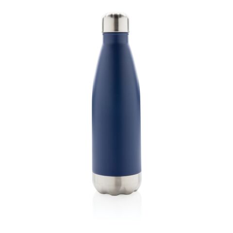 Bouteille isotherme acier bicolore - 500 ml bleu | sans marquage | non disponible | non disponible