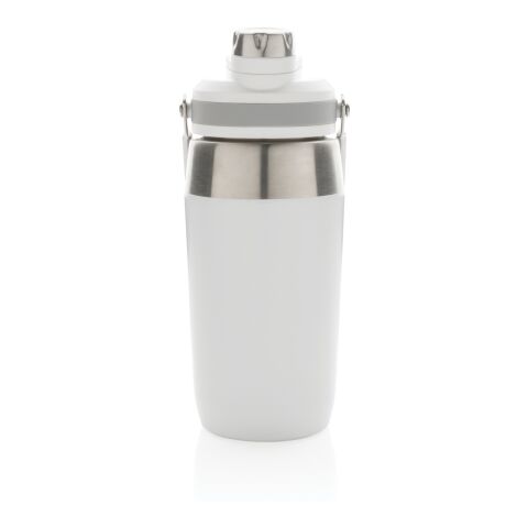 Bouteille isotherme 500ml avec bouchon double fonction blanc | sans marquage | non disponible | non disponible