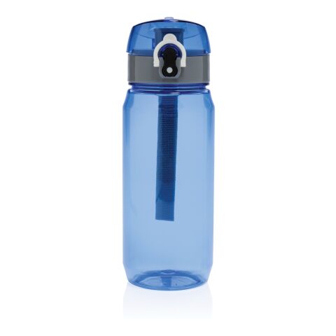 Bouteille d'eau 600ml étanche en rPET RCS Yide bleu | sans marquage | non disponible | non disponible
