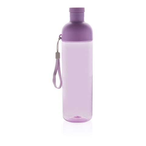 Bouteille d'eau étanche 600ml en rPET RCS Impact violet | sans marquage | non disponible | non disponible