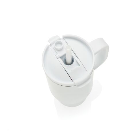 Mug 480 ml étanche en acier inoxydable recyclé RCS Cruiser blanc | sans marquage | non disponible | non disponible