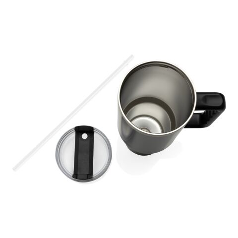 Mug 1.2L en acier recyclé RCS Stadley noir | sans marquage | non disponible | non disponible