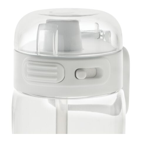 Bouteille d&#039;eau étanche sport 800ml en rPET RCS SipnLock blanc | sans marquage | non disponible | non disponible