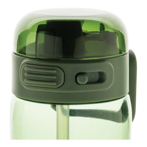 Bouteille d'eau étanche sport 800ml en rPET RCS SipnLock vert | sans marquage | non disponible | non disponible