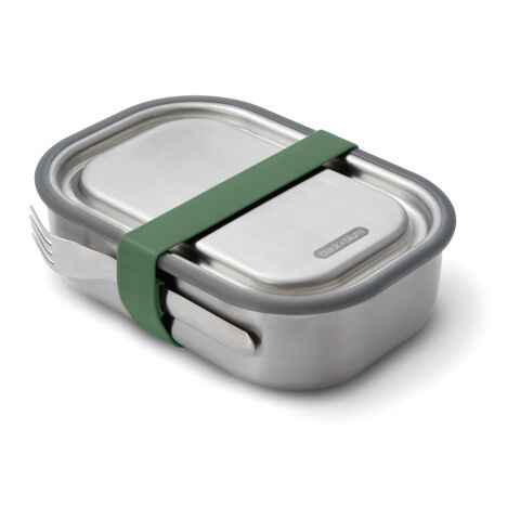 Boîte à lunch Large en acier inoxydable Black+Blum vert olive | sans marquage | non disponible | non disponible