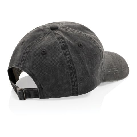 Casquette BEAU AWARE™ lavée à 6 panneaux en sergé de coton 2 noir | sans marquage | non disponible | non disponible | non disponible