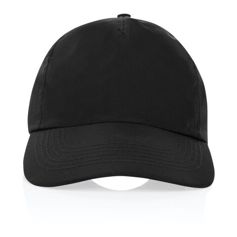 Casquette de baseball à 5 panneaux en nylon RCS KENTO URBAN noir | sans marquage | non disponible | non disponible | non disponible