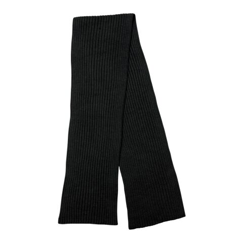 Écharpe tricotée 180x25cm Impact AWARE™ Polylana® noir | sans marquage | non disponible | non disponible | non disponible