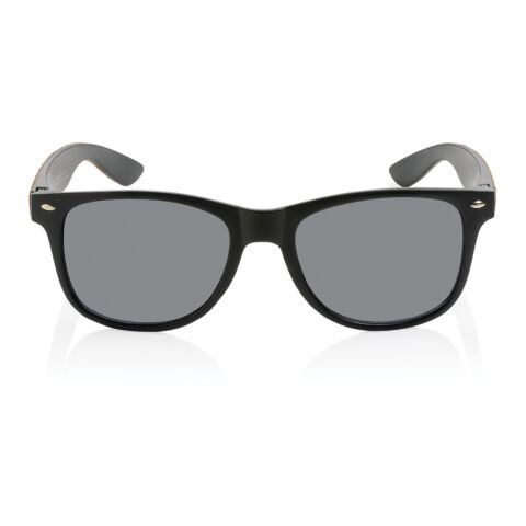 Lunettes de soleil en PC recyclé GRS avec liège FSC® noir | sans marquage | non disponible | non disponible