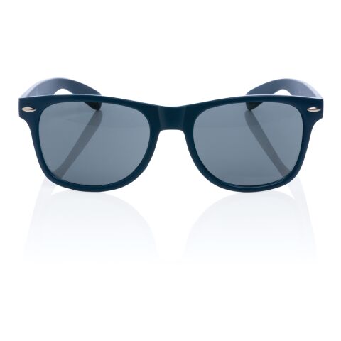 Lunettes de soleil en plastique recyclé GRS bleu marine | sans marquage | non disponible | non disponible
