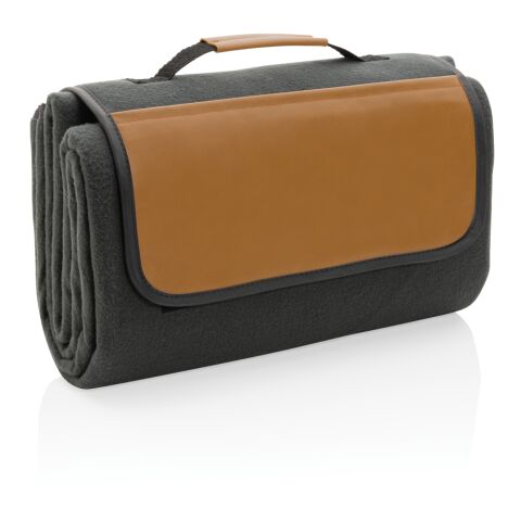 Couverture pique-nique en rPET Impact AWARE™ gris | sans marquage | non disponible | non disponible