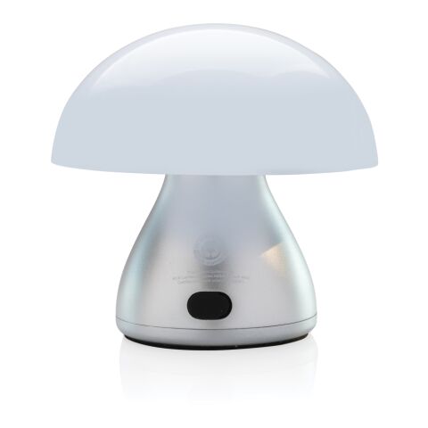 Lampe de table rechargeable par USB en plastique RCS Luming argent | sans marquage | non disponible | non disponible