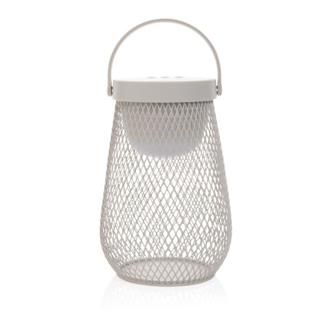 Lampe de table rechargeable par USB en plastique RCS Aurora gris | sans marquage | non disponible | non disponible