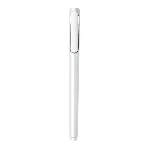 Stylo X6 à capuchon avec encre ultra glissante blanc | sans marquage | non disponible | non disponible