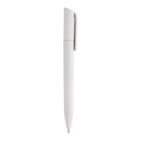 Mini stylo en ABS recyclé certifié GRS Pocketpal blanc | sans marquage | non disponible | non disponible