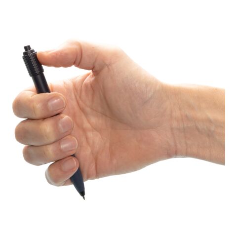 Stylo anti-stress en ABS recyclé GRS Quill noir | sans marquage | non disponible | non disponible