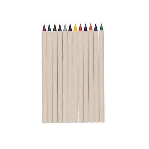 Set de 12 crayons de couleur GRS Infinity Micki blanc | sans marquage | non disponible | non disponible