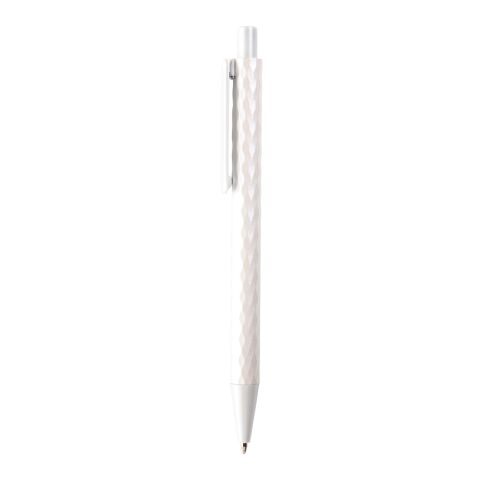 Stylo X3 Edition métal en aluminium recyclé RCS blanc