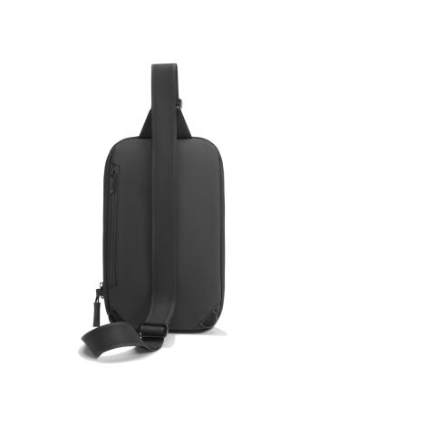 Sac bandoulière extensible et étanche Urban noir-gris | sans marquage | non disponible | non disponible