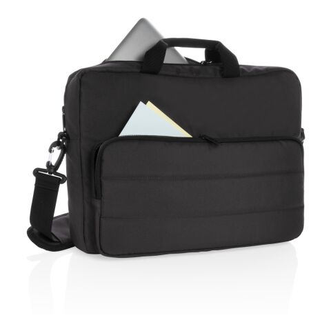 Sacoche ordinateur 15,6" Impact en rPET AWARE™ noir | sans marquage | non disponible | non disponible