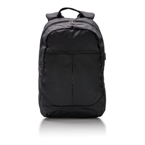 Sac à dos pour ordinateur avec prise USB noir | sans marquage | non disponible | non disponible | non disponible