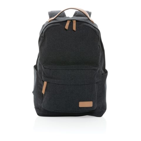 Sac à dos Impact AWARE™ en toile 16oz recyclé noir | sans marquage | non disponible | non disponible | non disponible